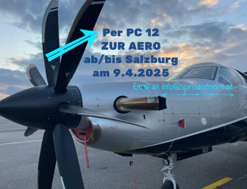 Mit der PC 12 zur AERO